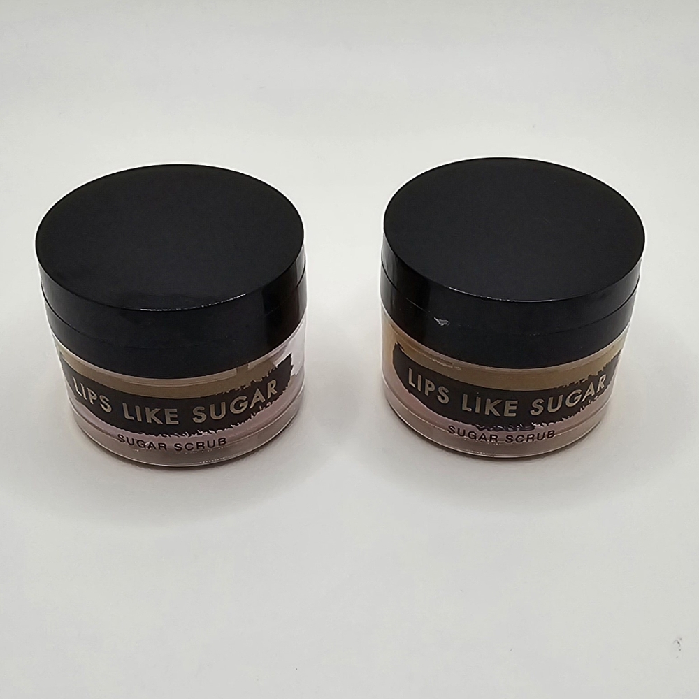 New VICTORIA'S SECRET LIPS LIKE SUGAR SUGAR SCRUB Sealed Lot Of 2 USA 0.5oz